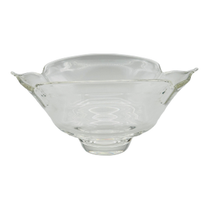 Mid 20th Century Steuben Calyx Art Glass Crystal Bowl