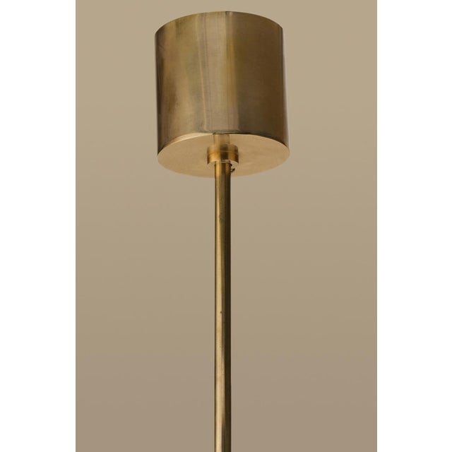 Metal Vintage Brass Chandeliers by Hans-Agne Jakobsson, 1960s, Set of 3 For Sale - Image 7 of 8
