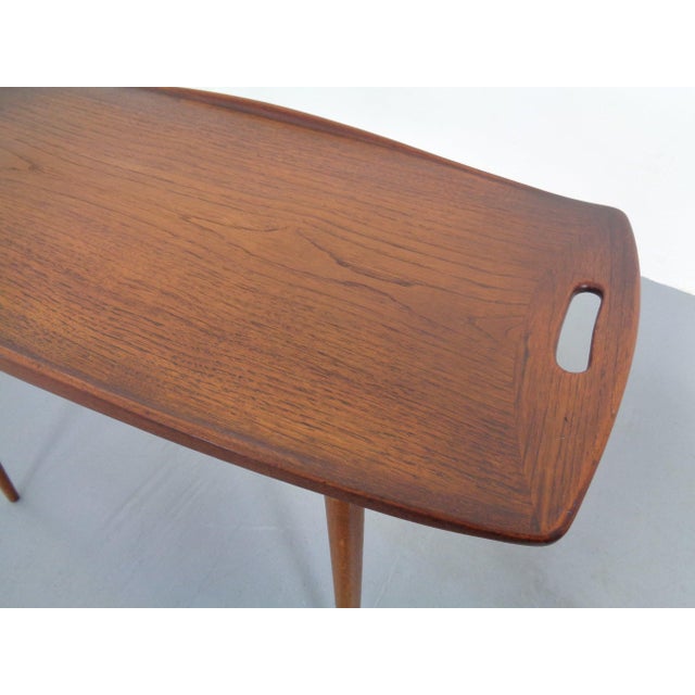 Danish Teak Nesting Tables by Jens Quistgaard for Nissen, 1960s, Set of 3 For Sale - Image 17 of 18