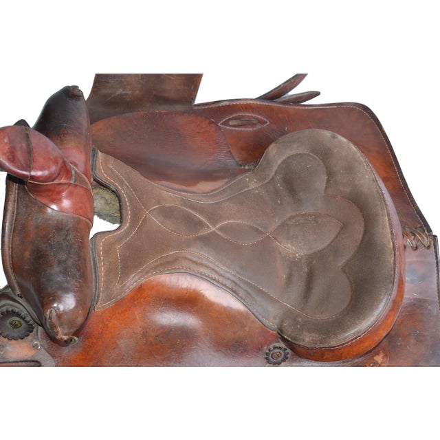 Ralide Leather Horse Saddle For Sale - Image 4 of 10