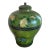 Late 20th Century Unique Painted Wooden Ginger Jar For Sale