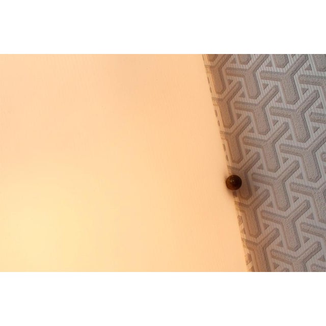 Plastic Large White Wall Lamps, 1950s, Set of 2 For Sale - Image 7 of 15