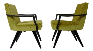 Set of Elevator Cocktail Chairs, 1960s