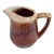 Vintage Stoneware Brown Drip Glaze Usa 5" Pitcher For Sale