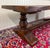 Late 19th Century Antique French Dining Farmhouse Monk Refectory Monastery Table Baluster Pedestal For Sale - Image 5 of 18