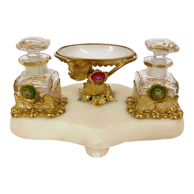 Antique French Napoleon III Palais Royal Style Perfume Stand For Sale