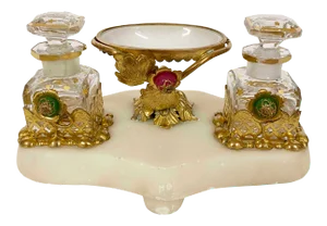 Antique French Napoleon III Palais Royal Style Perfume Stand