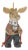 Moose on Skis Ornament (Set of 6) For Sale