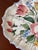 White Italian Hand Painted Floral Platter For Sale - Image 8 of 10