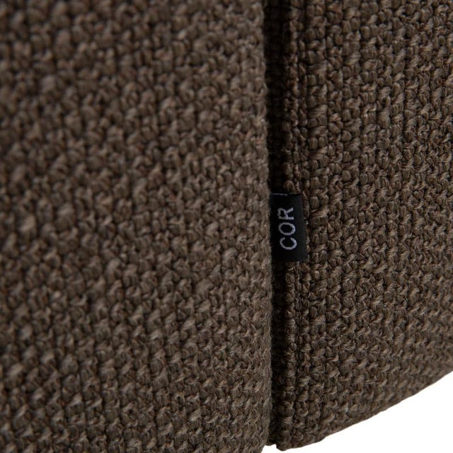 Mud Brown Fabric Conseta Two-Seater Sofa from Cor For Sale - Image 12 of 16