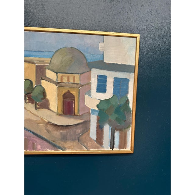 L. Wilton, Rhodes, 1962, Oil Painting on Canvas, Framed For Sale - Image 9 of 18