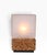 Mid 20th Century Danish Modern Cork and Glass Table Lamp For Sale In New York - Image 6 of 17