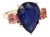 Natural Sapphire Diamond Ring 7 14k W Gold 6.16 TCW Certified For Sale