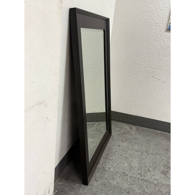 Brownstone Furniture Dark Finish Wall Mirror For Sale - Image 4 of 12