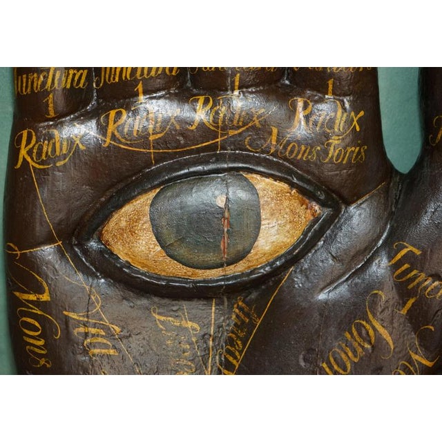 19th Century Fortune Tellers Painted Palmistry Advertising Sign For Sale - Image 6 of 18