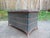 Vintage Palecek Wicker & Rattan Storage Trunk Blanket Chest Victorian Style Boho For Sale - Image 9 of 13