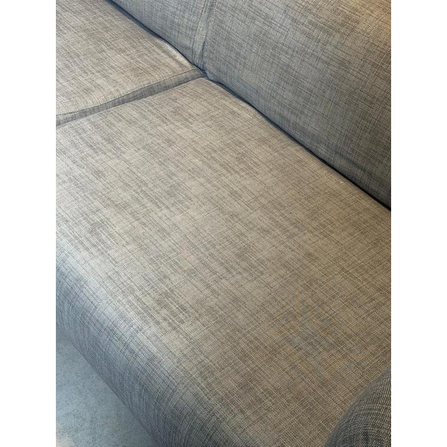 Gray Met 250 Sofa in Grey Fabric from Cassina For Sale - Image 8 of 11
