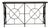 Wrought Iron Console Table With Blue Stone Top For Sale