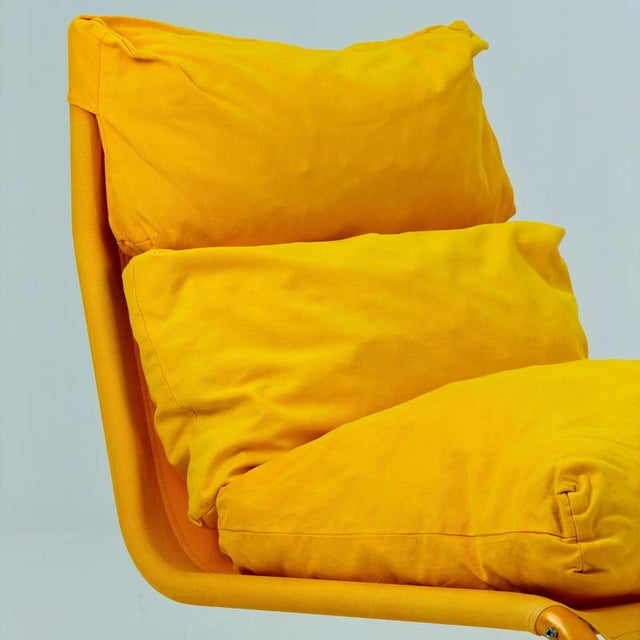 Space Age Yellow Stuns Lounge Chair by Jan Dranger & Johan Huldt for Innovator, 1970s For Sale - Image 17 of 18
