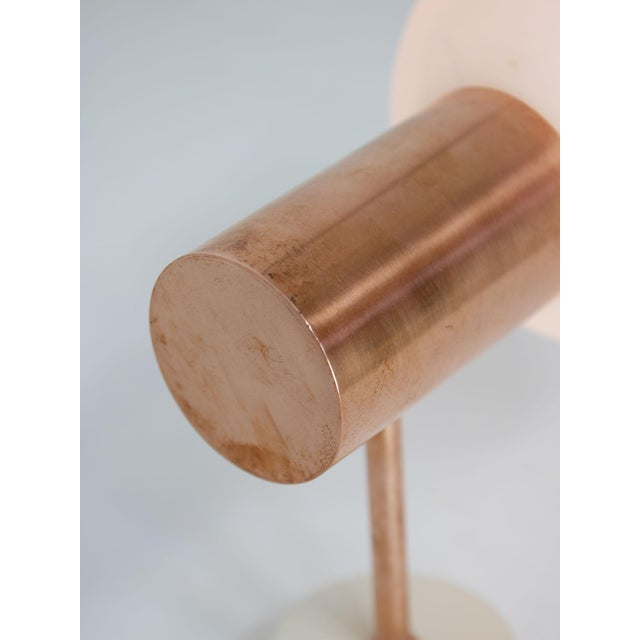Copper Vintage Italian Copper Wall Lamp For Sale - Image 8 of 12