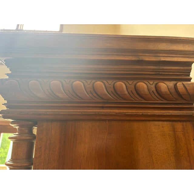 Brown Antique French Display Cabinet, Circa 1910 For Sale - Image 8 of 14