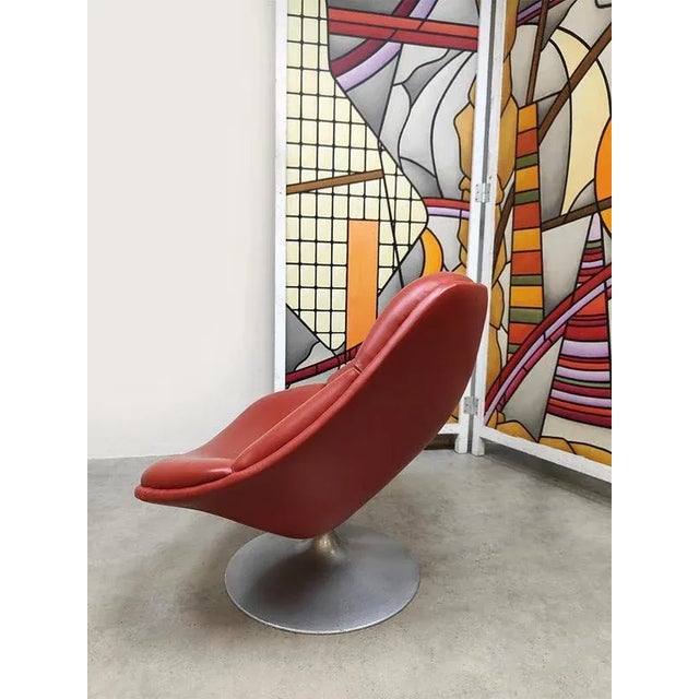 Vintage F557 Swivel Lounge Chair by Pierre Paulin for Artifort, 1960s For Sale - Image 6 of 9