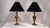 Early 20th Century France Antique Brass Pair Of Brass Urn Table Lamps For Sale - Image 10 of 11