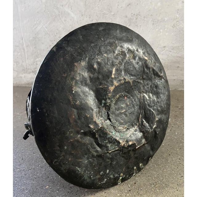 19th Century Copper & Brass Cooking Bowl From the Arabian Desert For Sale In Chicago - Image 6 of 7