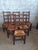 Chairs in Straw and Wood, 1890s, Set of 6 For Sale - Image 4 of 14