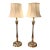 Ralph Lauren Chrome Candlestick Table Lamps - a Pair For Sale