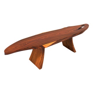 T1305 Coffee Table in Rosewood and Teak Woods by Jörg Pietschmann For Sale