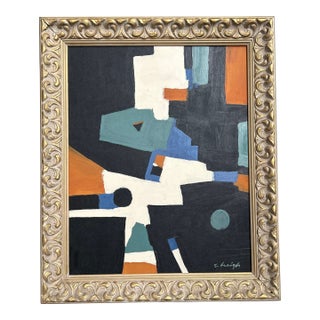 Contemporary Original Abstract Painting by Stephen Heigh “Immediate Reaction” For Sale