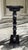 Black Pottery Barn Architectural Scrolly Pillar Holder Bougeoir For Sale - Image 8 of 12