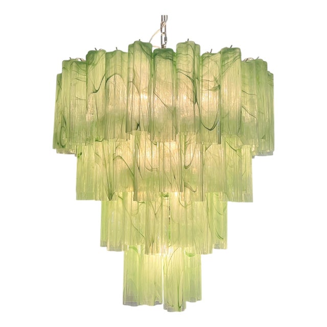 Italian Chandelier in Murano Glass, 1990 For Sale