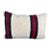 Turkish Hemp Pillow Cushion Natural Beige Red Pillow Cushion Cover 16" x 24" For Sale