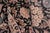 Black Shabby Chic Floral 1990's Pak-Persian Black/Black Wool Round Rug - 8'1'' X 8'5'' For Sale - Image 8 of 9