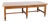 20th Century Large Danish Oak Writing Library Table With Red Leather Top For Sale