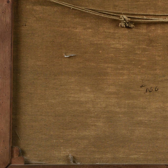 Gold Landscape, Oil on Canvas, Early 1900s, Framed For Sale - Image 8 of 9