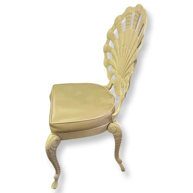 Metal 1950s Set of Four Grotto Chairs For Sale - Image 7 of 9