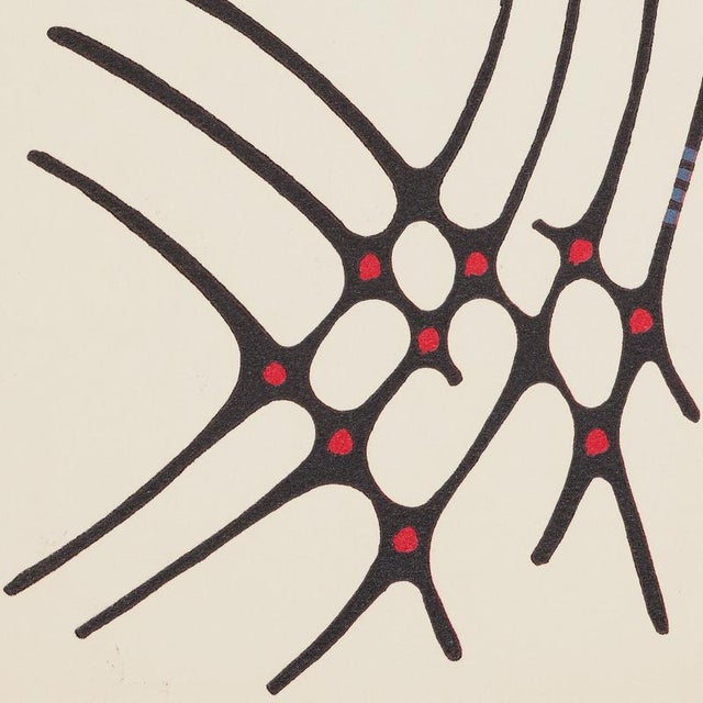 Moisès Villèlia, Aumun, No. 89/100, Illustrating a Poem, 1961, Linocut For Sale - Image 6 of 15