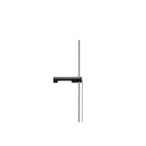 Black-Chrome Alola Floor Lamp by Angelo Mangiarotti for Karakter For Sale - Image 4 of 10