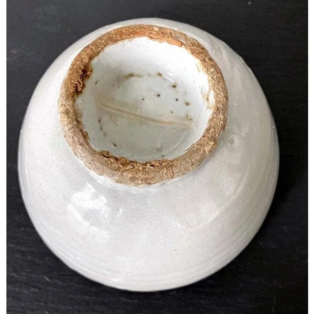 White Antique Korean Ceramic White Bowl Joseon Dynasty For Sale - Image 8 of 13