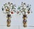 Chinese Antique Late MIng Chinese Enameled Wall Vase With Jade Flowers Circa 1880s For Sale - Image 3 of 11