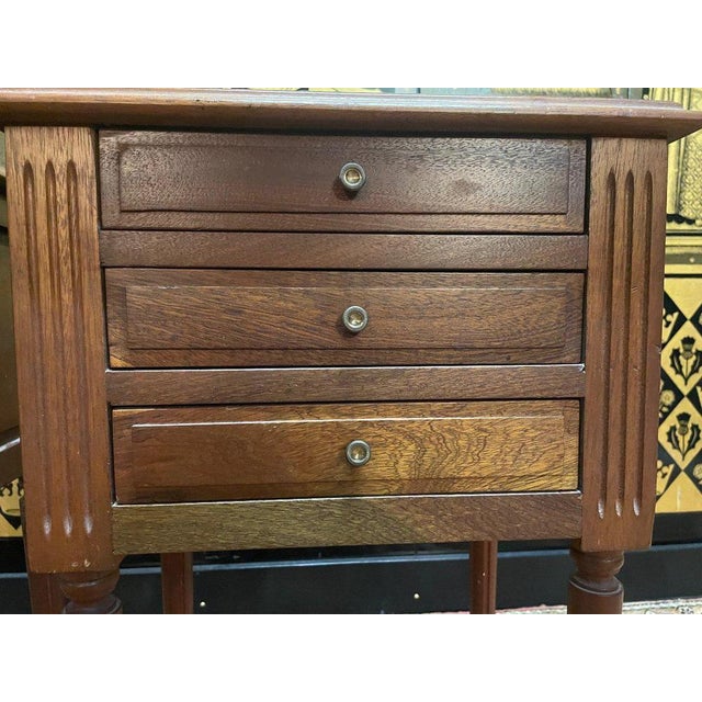 Louis XVI Bedside Tables, Set of 2 For Sale - Image 6 of 9