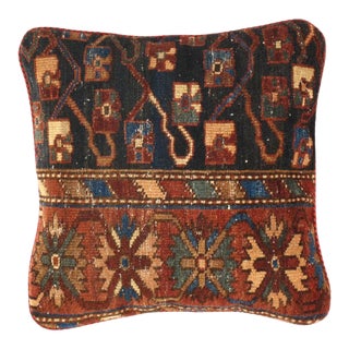 Pasargad Vintage Hand Knotted Farahan Rug Pillow For Sale