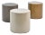 Metro Cylindrical Tables (Set of Three) For Sale