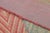 Textile Vintage Frazada Kilim in Diamond & Striped Geometric Pattern - Rug & Kilim For Sale - Image 7 of 7
