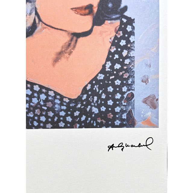 After Andy Warhol, Sao Schlumberger, 1980s, Lithograph For Sale - Image 4 of 9