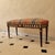 Louis XVI Style Dressing Bench in Beech, Bronze and Porcelain, France, 1850 For Sale - Image 3 of 18
