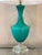 Mid 20th Century Mid 20th Century Teal Murano Glass Lamp For Sale - Image 5 of 11